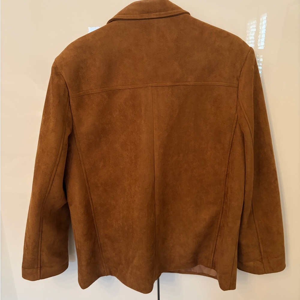 OAK + FORT Tan Women's Blazer - Picture 5 of 5